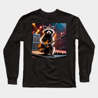 guitar player Long Sleeve T-Shirt